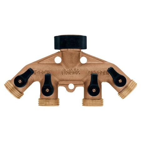 Orbit MANIFOLD 4PRT 3/4"" MALE 62010N